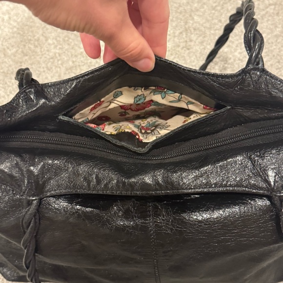 🔥SALE🔥 Latico Black Leather Tote Bag - Picture 7 of 11